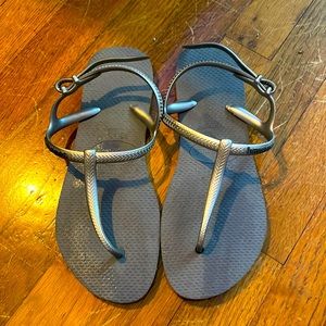 Havaianas Silver Sandals